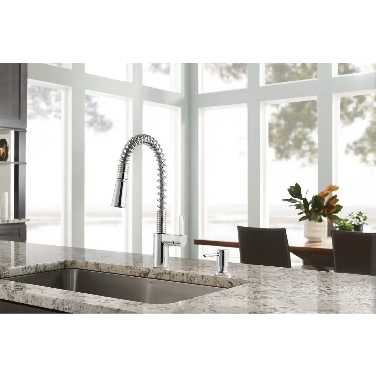 Moen One-Handle High Arc Pulldown Kitchen Faucet