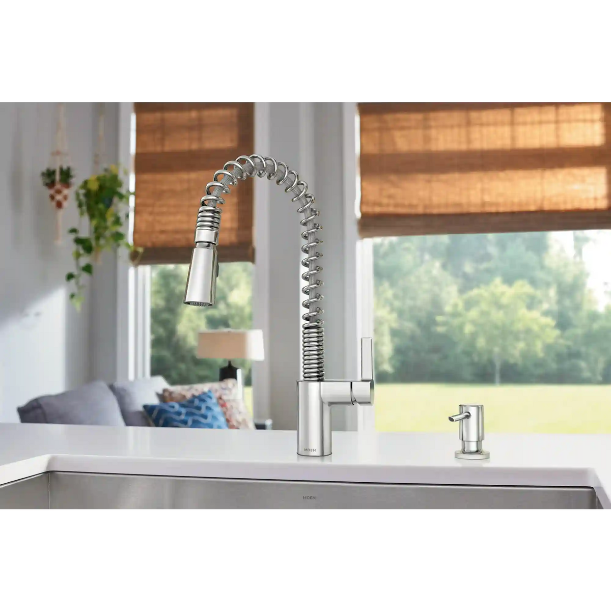 Moen One-Handle High Arc Pulldown Kitchen Faucet