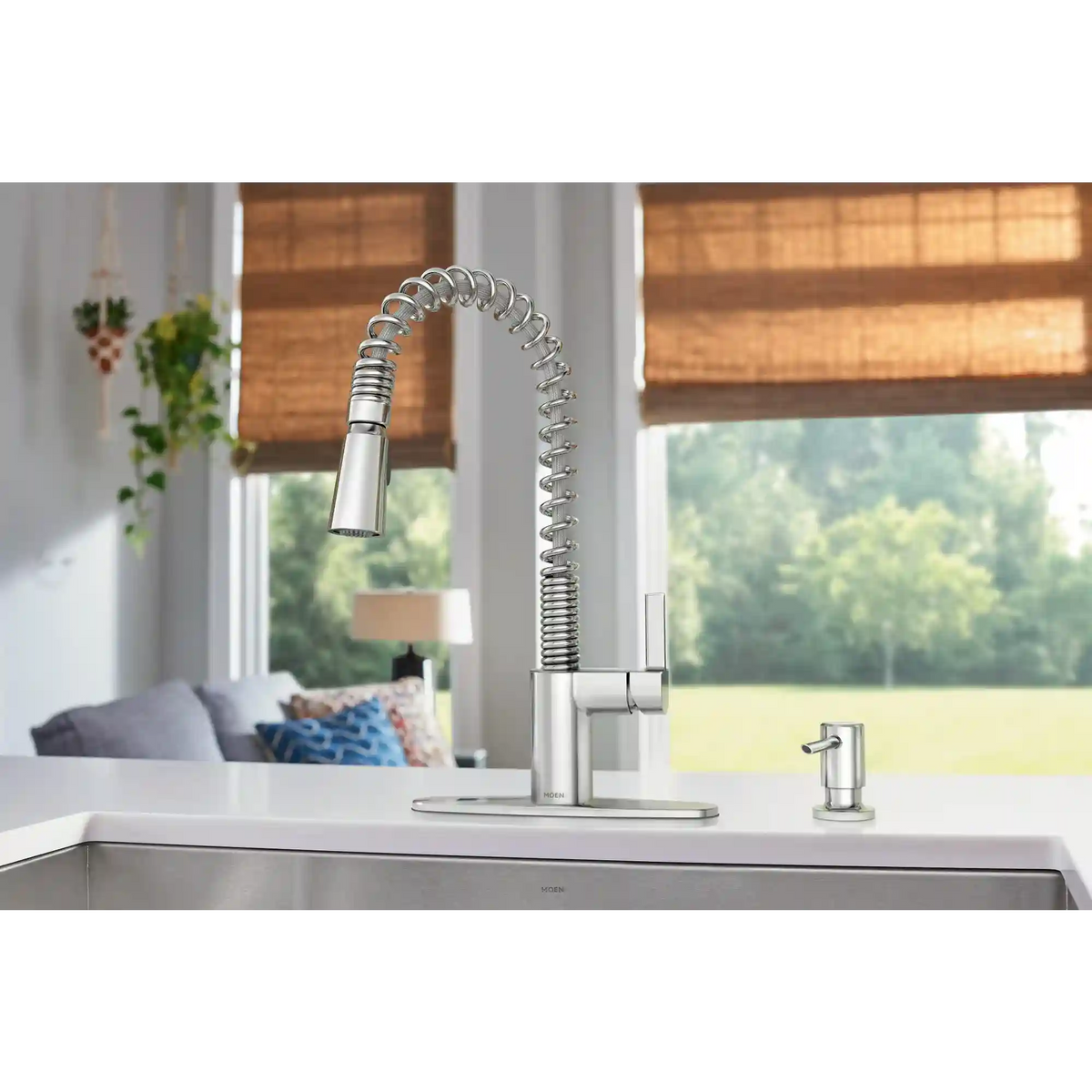Moen One-Handle High Arc Pulldown Kitchen Faucet