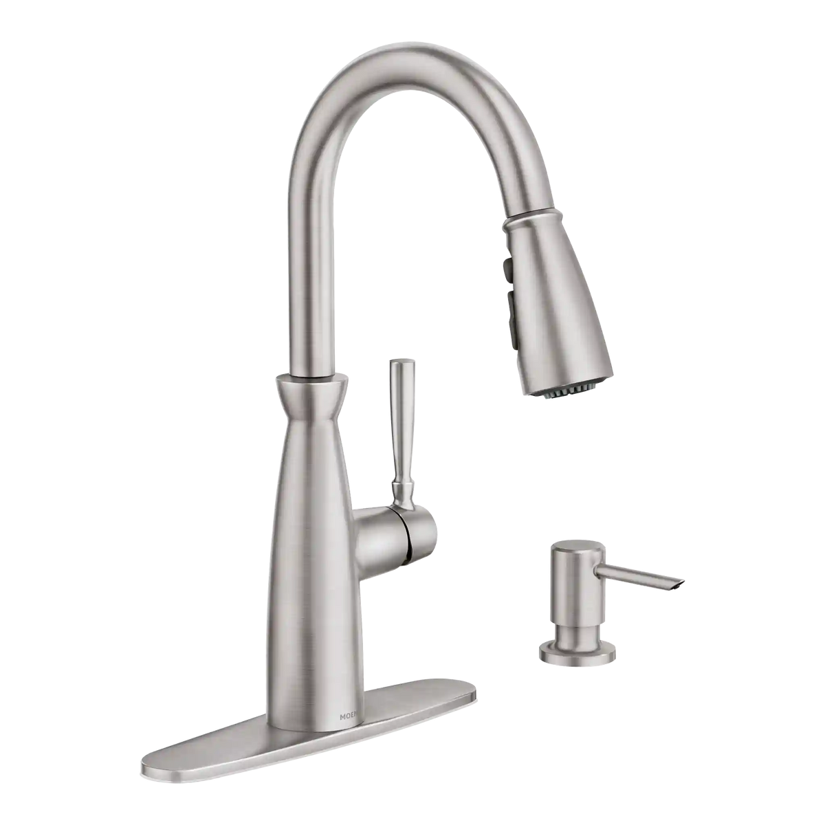 Surie One-Handle High Arc Pulldown Kitchen Faucet