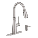 Surie One-Handle High Arc Pulldown Kitchen Faucet