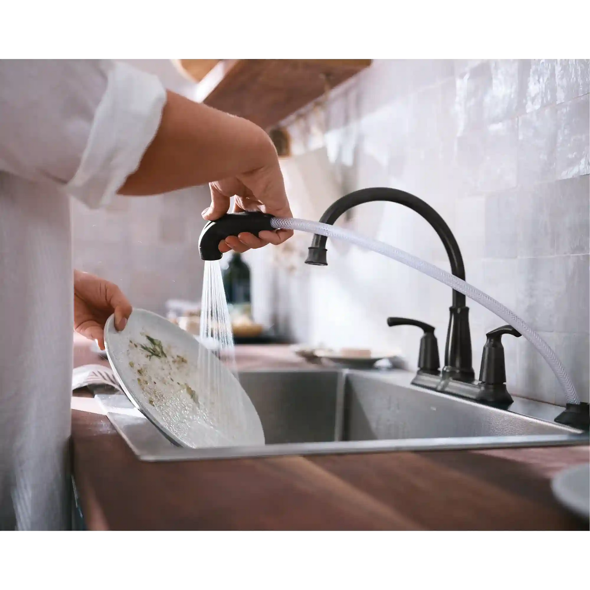 Bexley Two-Handle High Arc Kitchen Faucet