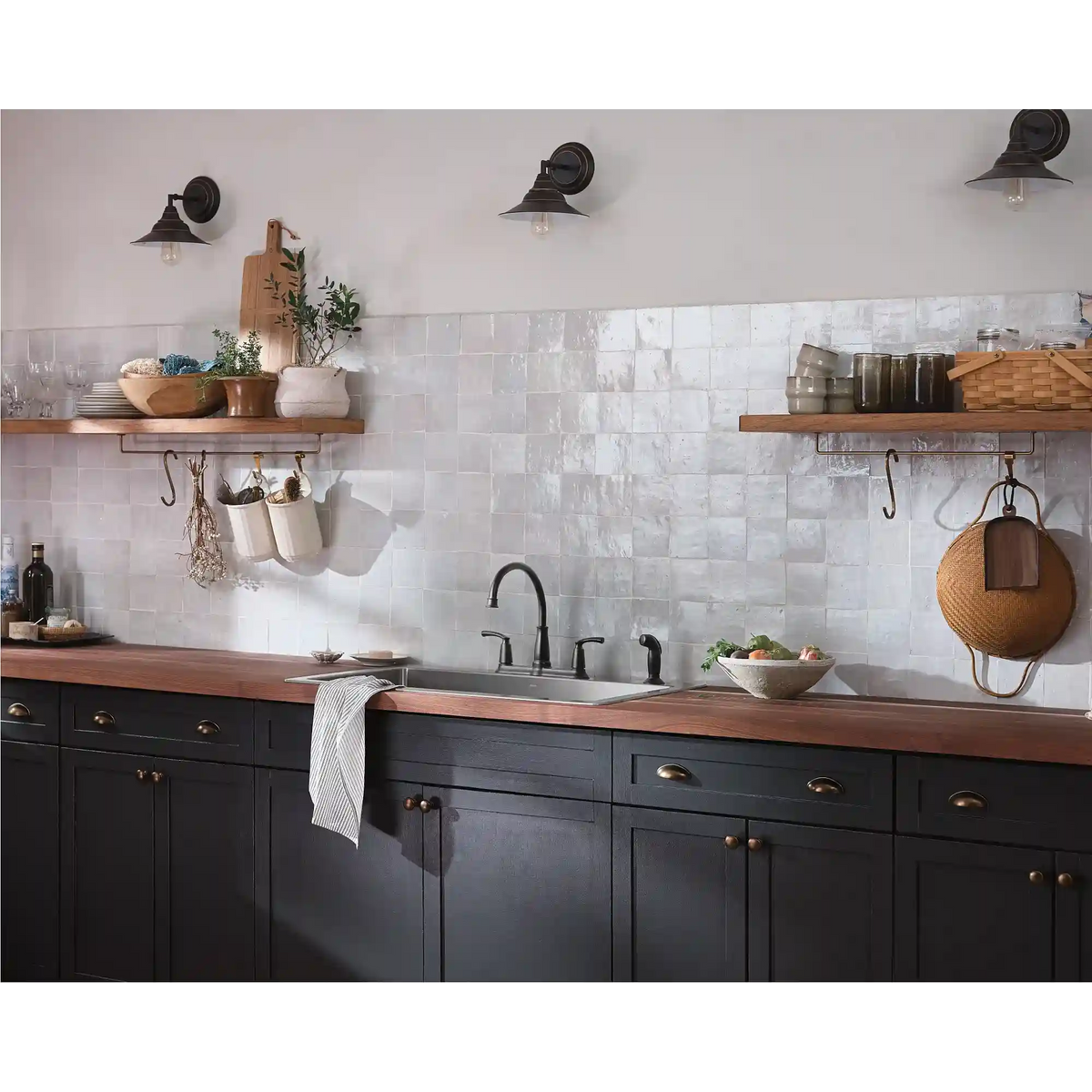 Bexley Two-Handle High Arc Kitchen Faucet