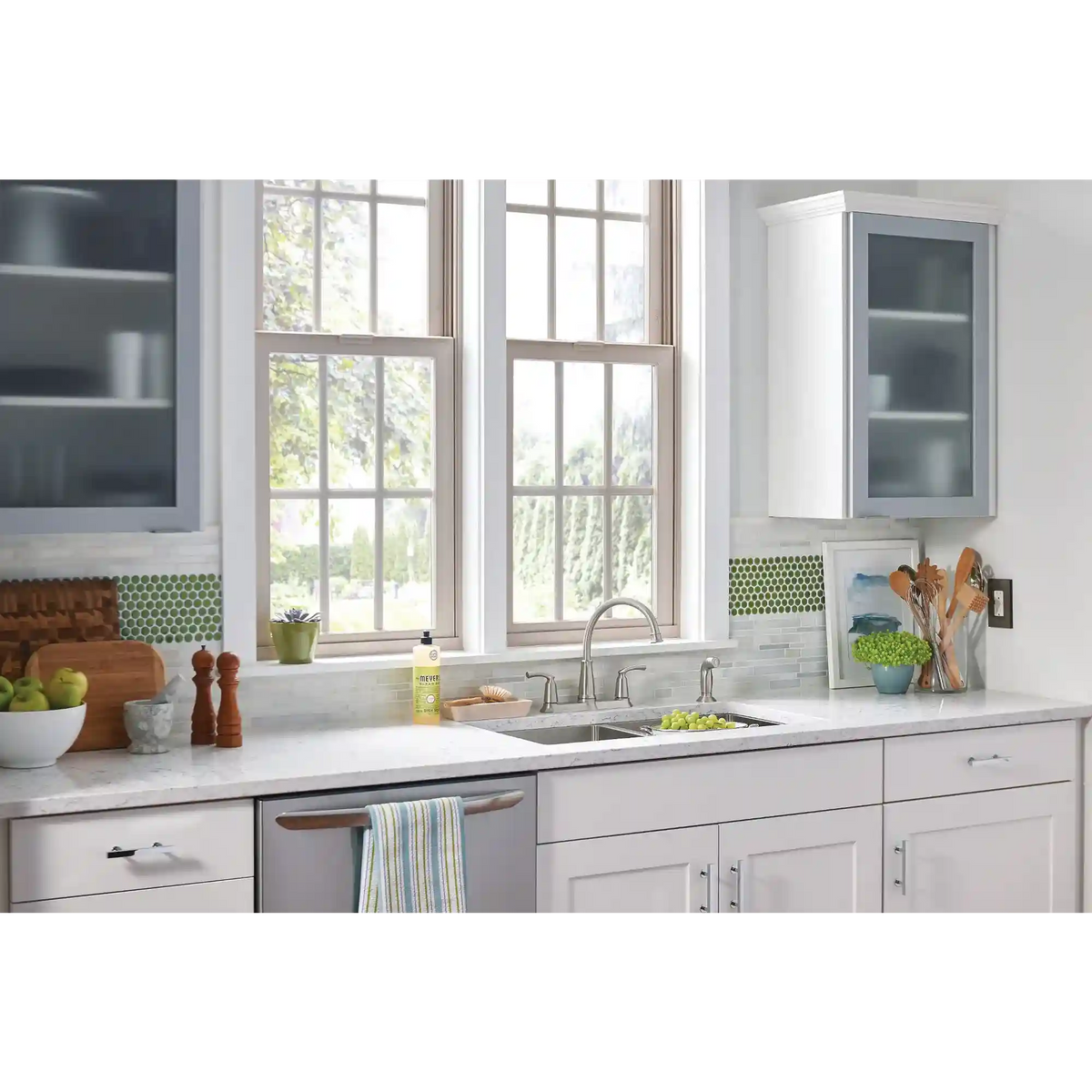 Bexley Two-Handle High Arc Kitchen Faucet