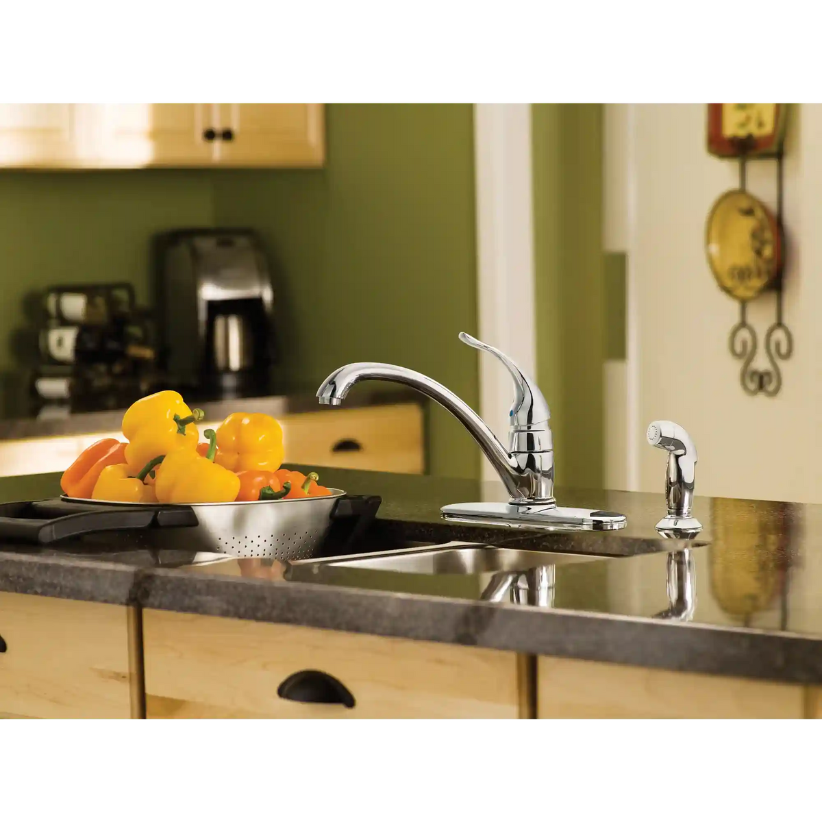 Torrance One-Handle Low Arc Kitchen Faucet