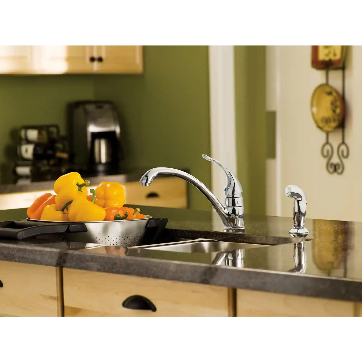 Torrance One-Handle Low Arc Kitchen Faucet