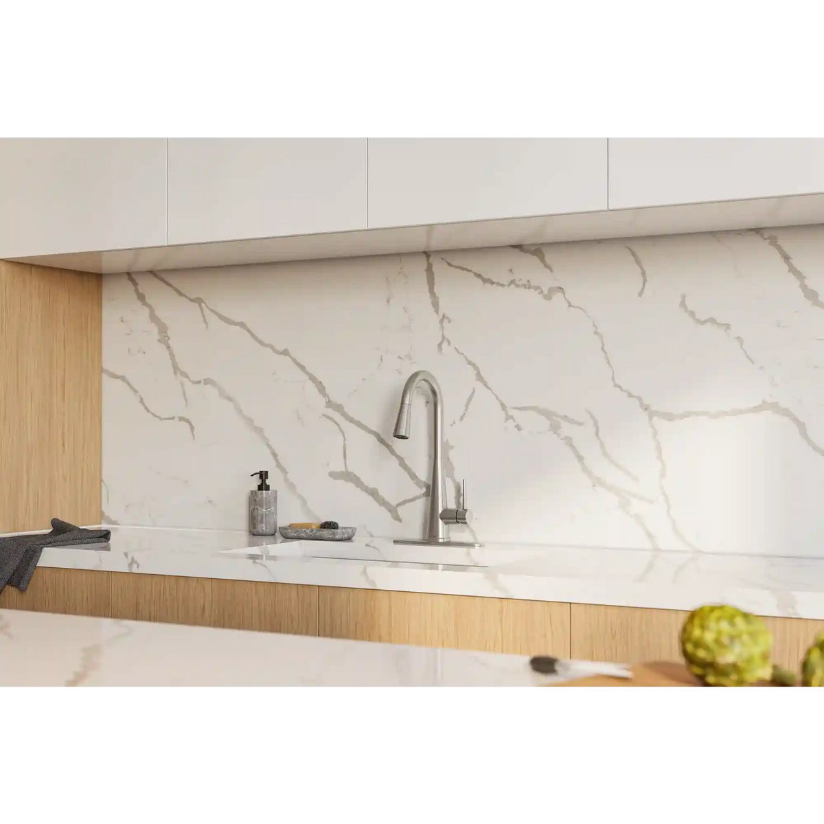 Swyre One-Handle High Arc Pulldown Kitchen Faucet