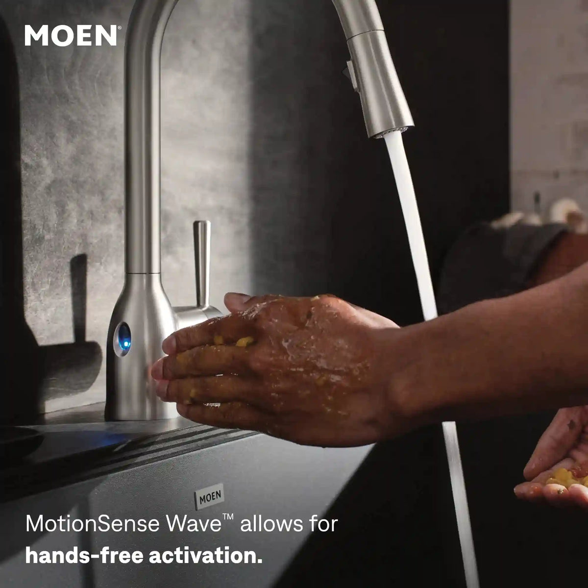 Swyre One-Handle High Arc Pulldown Kitchen Faucet