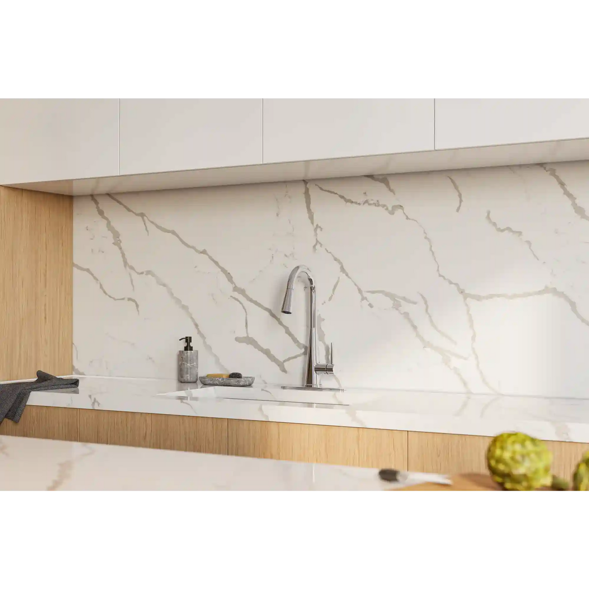 Swyre One-Handle High Arc Pulldown Kitchen Faucet