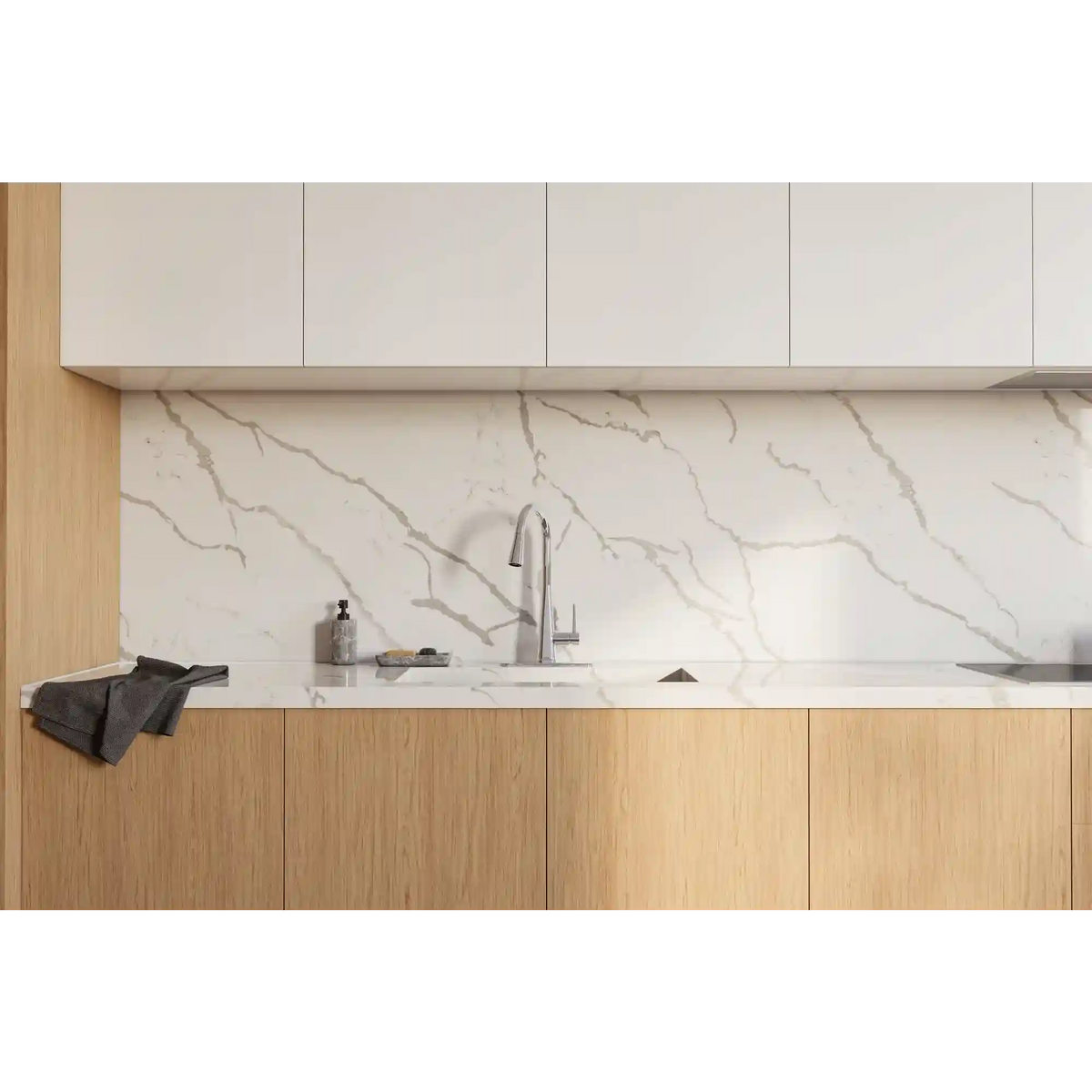 Swyre One-Handle High Arc Pulldown Kitchen Faucet