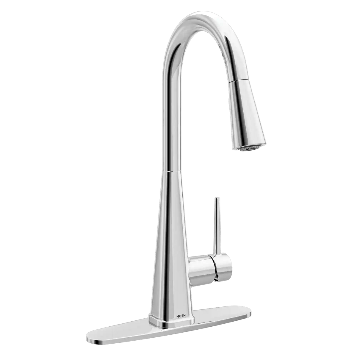 Swyre One-Handle High Arc Pulldown Kitchen Faucet