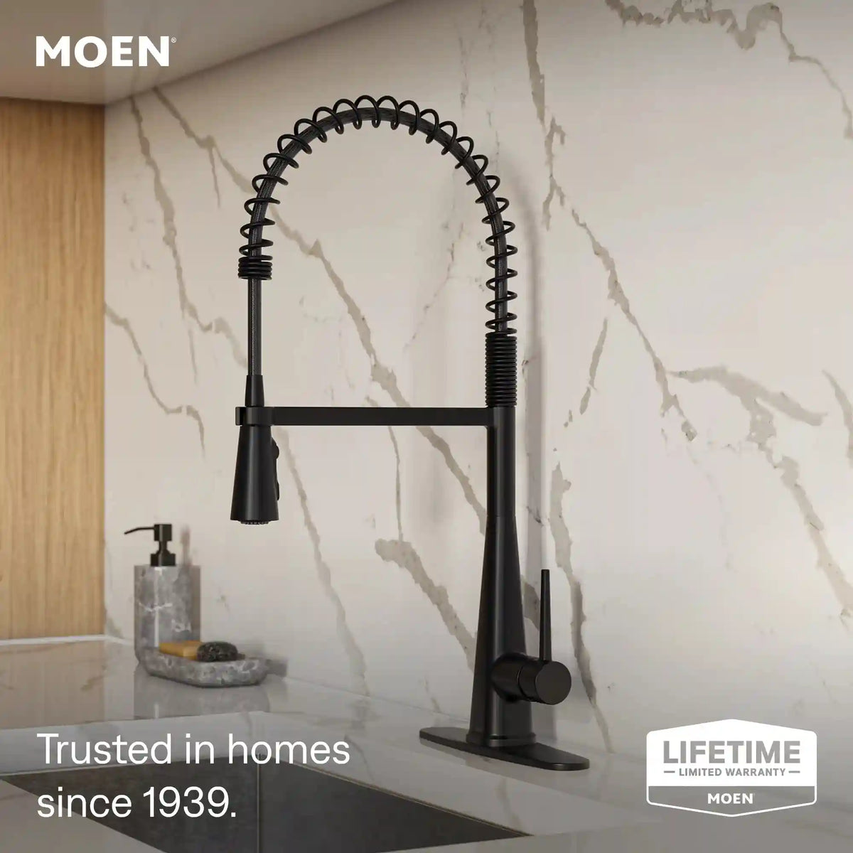 Swyre One-Handle High Arc Pulldown Kitchen Faucet