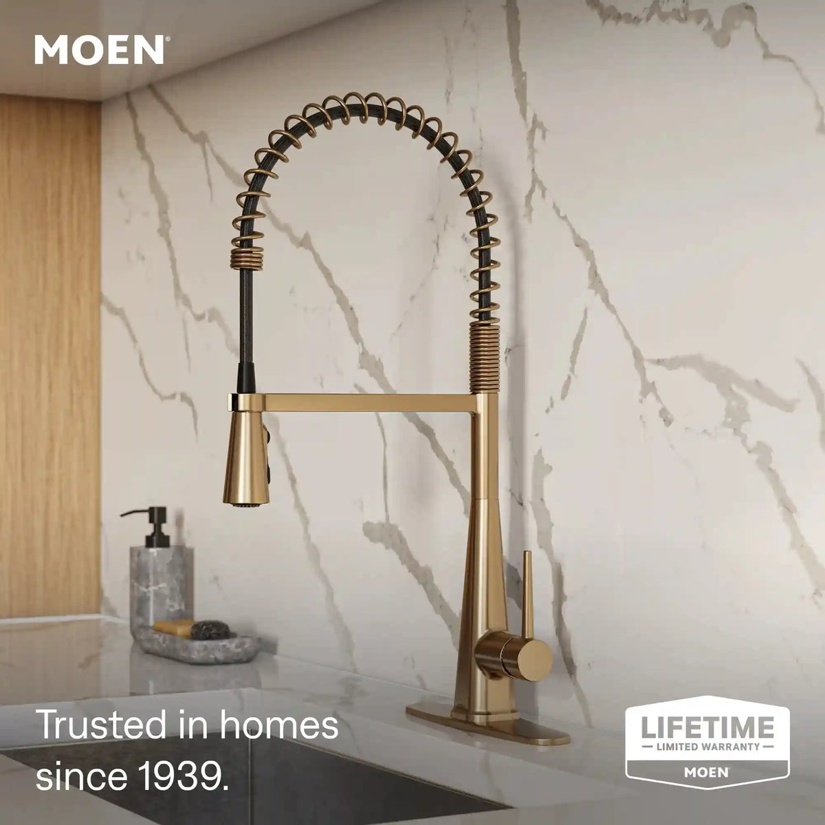 Swyre One-Handle High Arc Pulldown Kitchen Faucet