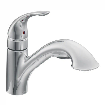 Caprillo One-Handle Low Arc Pullout Kitchen Faucet
