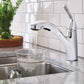 Brecklyn One-Handle Low Arc Pullout Kitchen Faucet