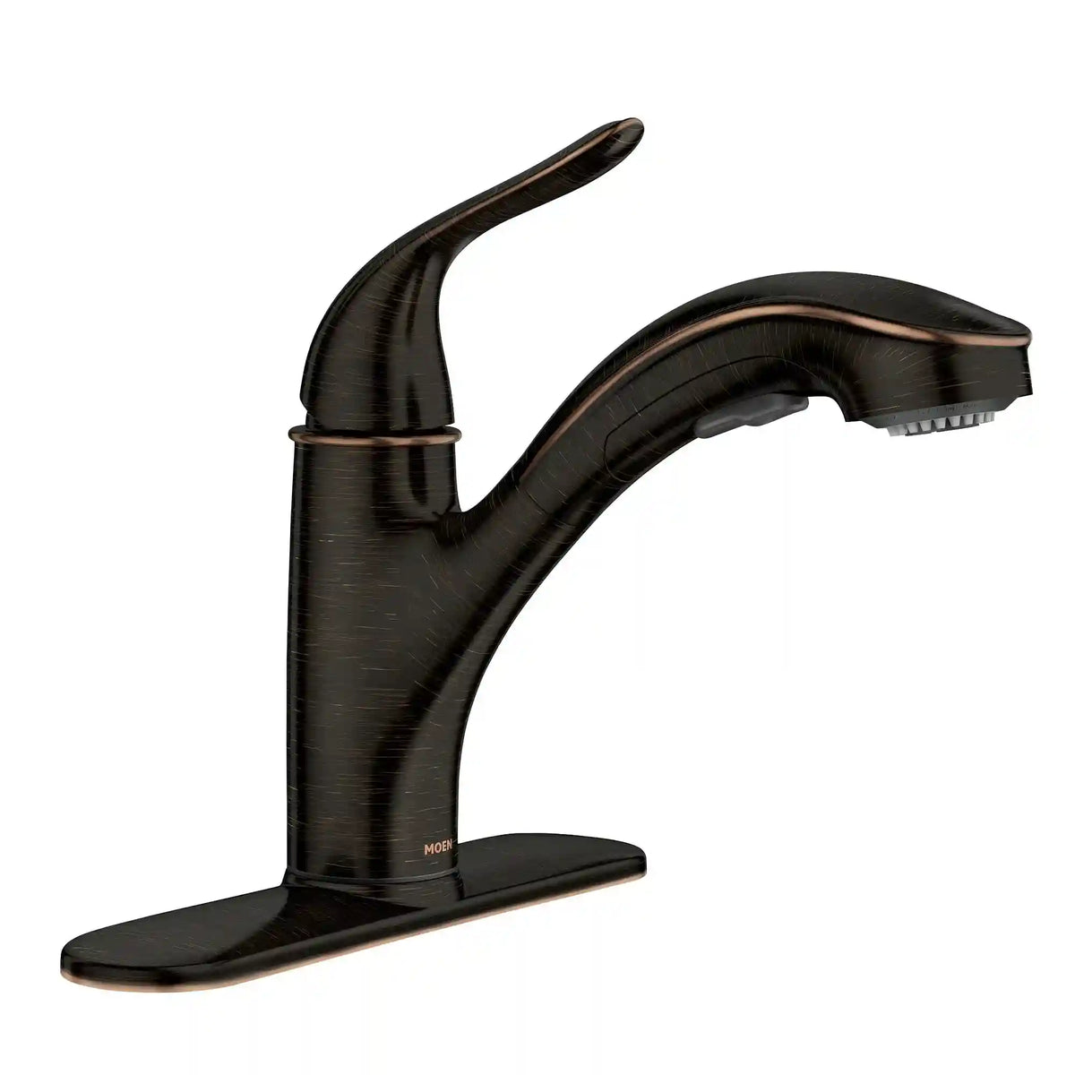Brecklyn One-Handle Low Arc Pullout Kitchen Faucet