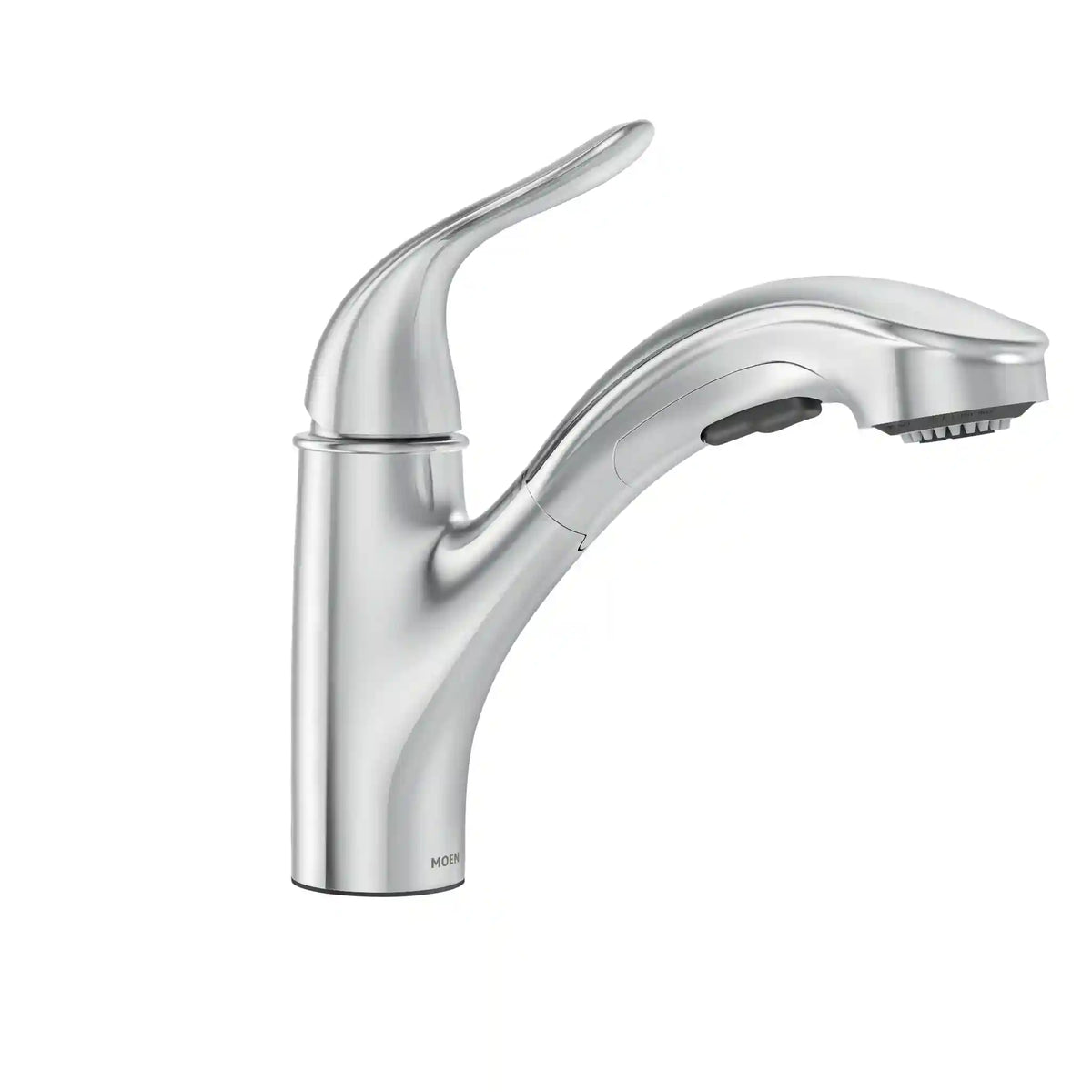 Brecklyn One-Handle Low Arc Pullout Kitchen Faucet