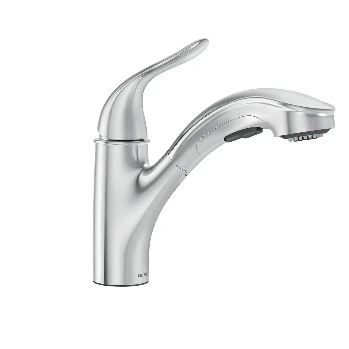 Brecklyn One-Handle Low Arc Pullout Kitchen Faucet