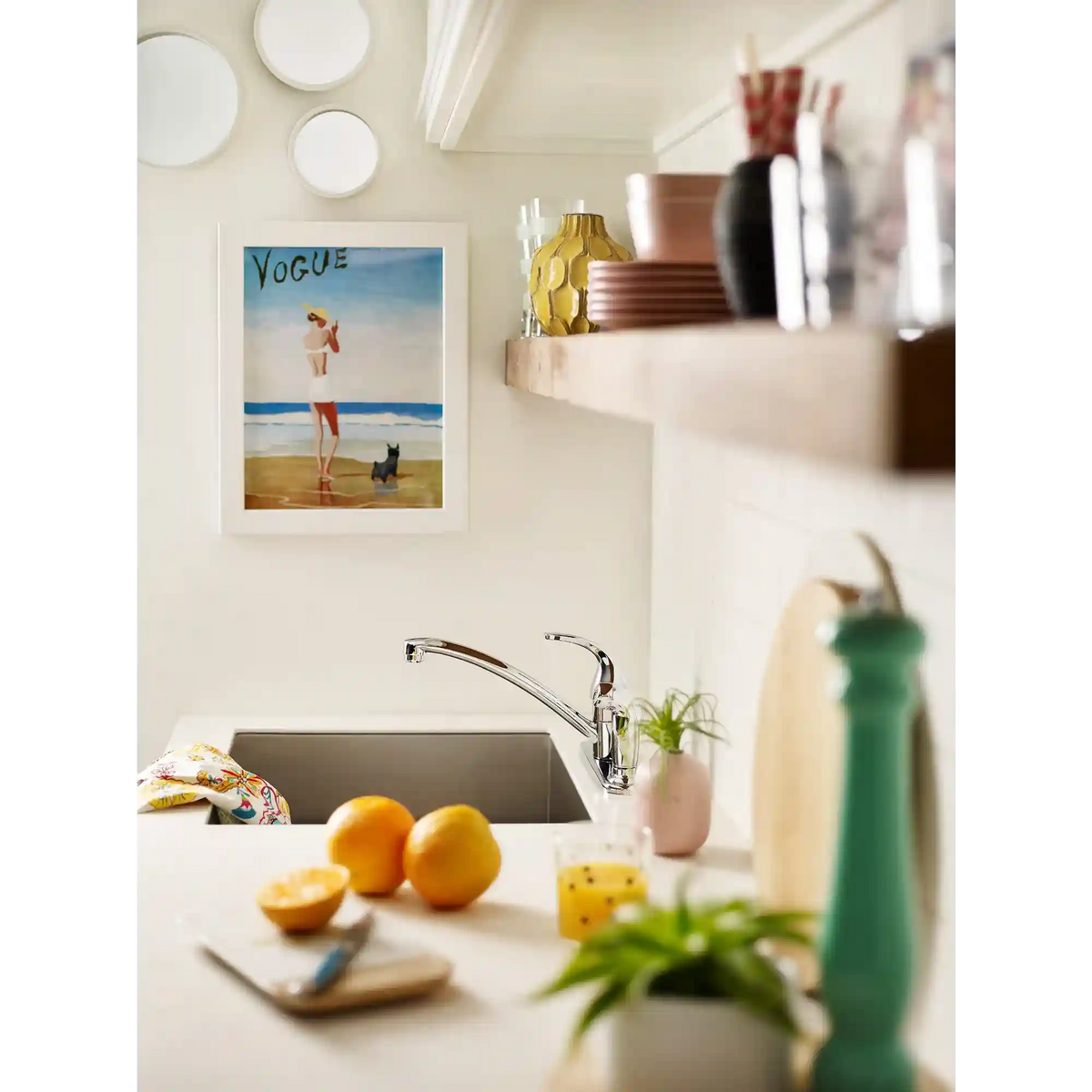 Adler One-Handle Kitchen Faucet