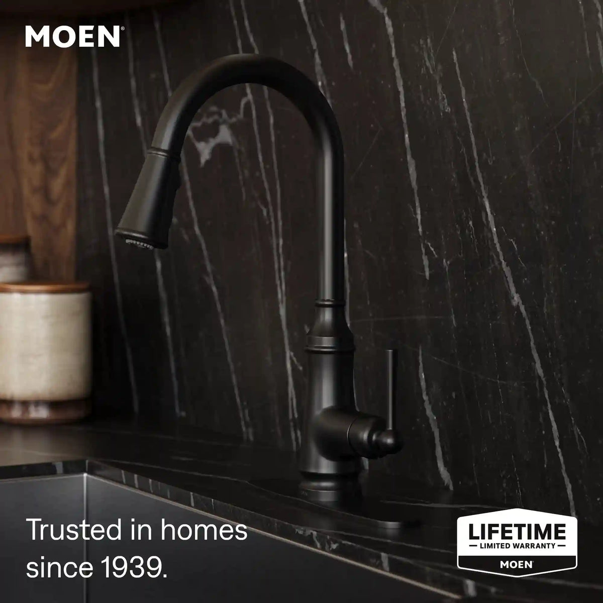 Jaslynn One-Handle High Arc Pulldown Kitchen Faucet