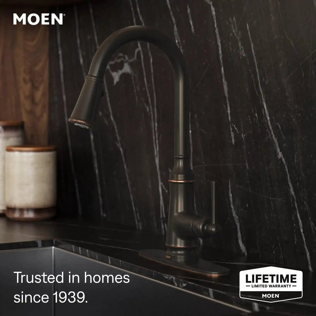 Jaslynn One-Handle High Arc Pulldown Kitchen Faucet