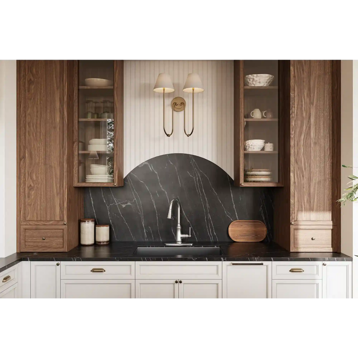 Jaslynn One-Handle High Arc Pulldown Kitchen Faucet