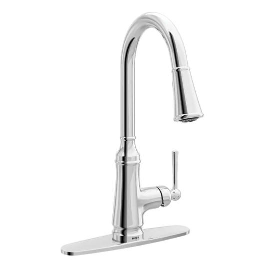 Jaslynn One-Handle High Arc Pulldown Kitchen Faucet