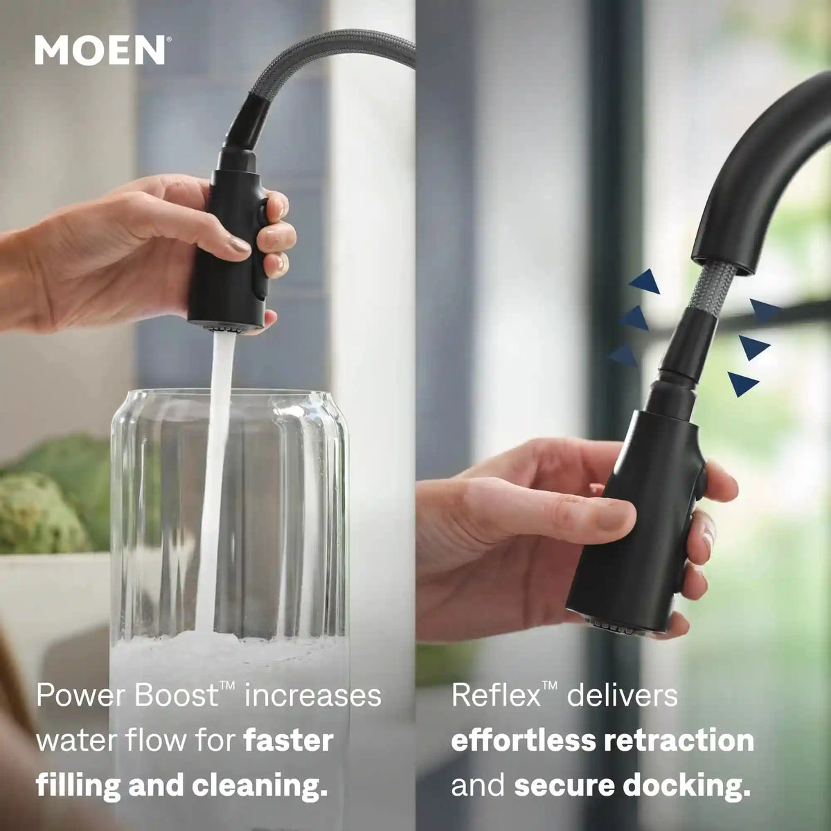 Haelyn One-Handle High Arc Pulldown Kitchen Faucet