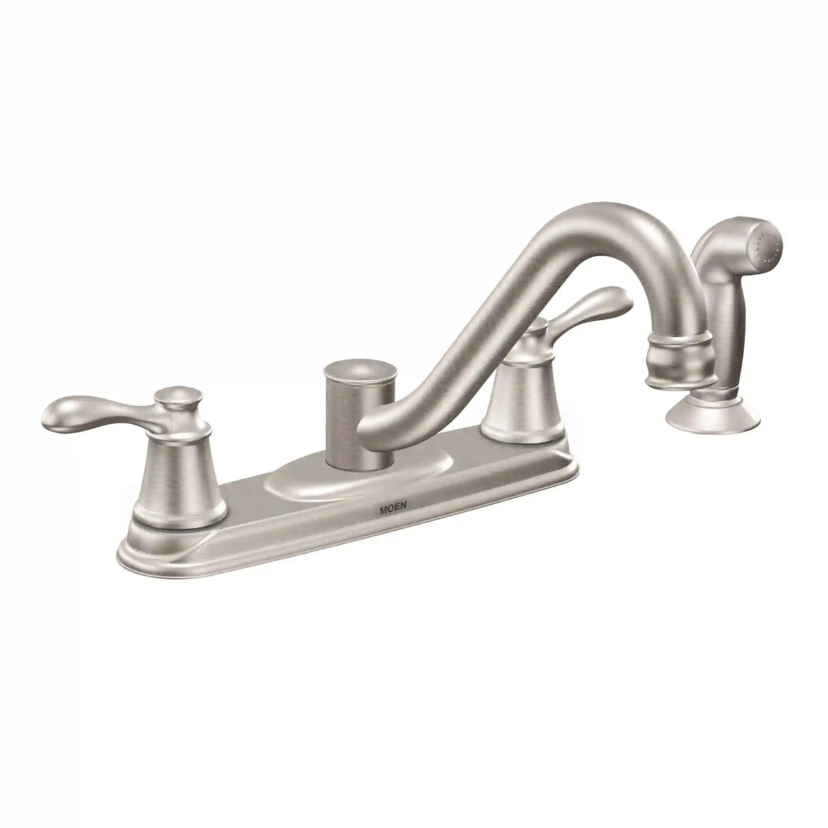 Caldwell Two-Handle Low Arc Kitchen Faucet