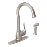 Anabelle One-Handle High Arc Kitchen Faucet