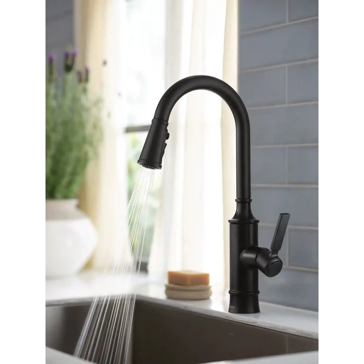 Gilden One-Handle High Arc Pulldown Kitchen Faucet