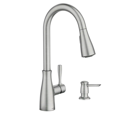 Lucira One-Handle High Arc Pulldown Kitchen Faucet