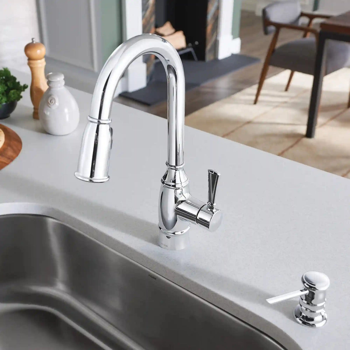 Noell One-Handle Pulldown Kitchen Faucet