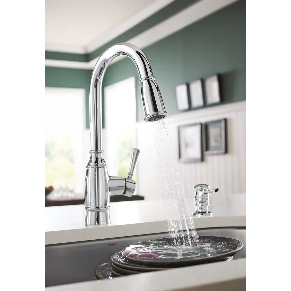 Noell One-Handle Pulldown Kitchen Faucet