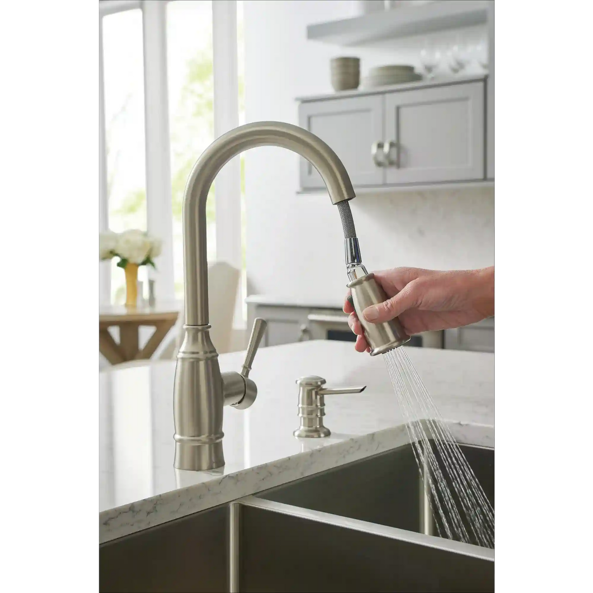 Noell One-Handle Pulldown Kitchen Faucet