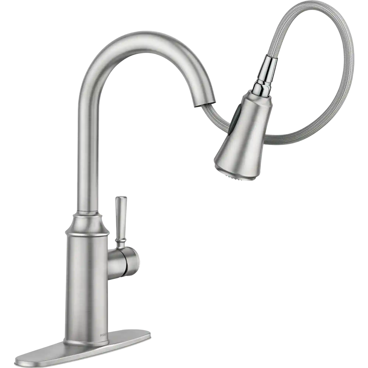 Conneaut One-Handle High Arc Pulldown Kitchen Faucet