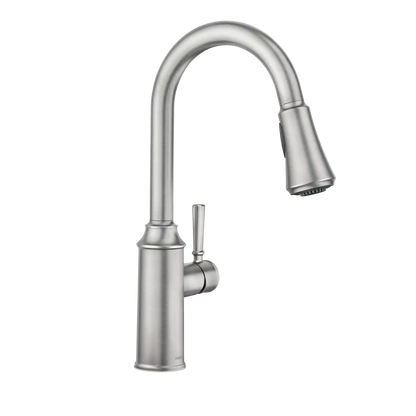 Conneaut One-Handle High Arc Pulldown Kitchen Faucet