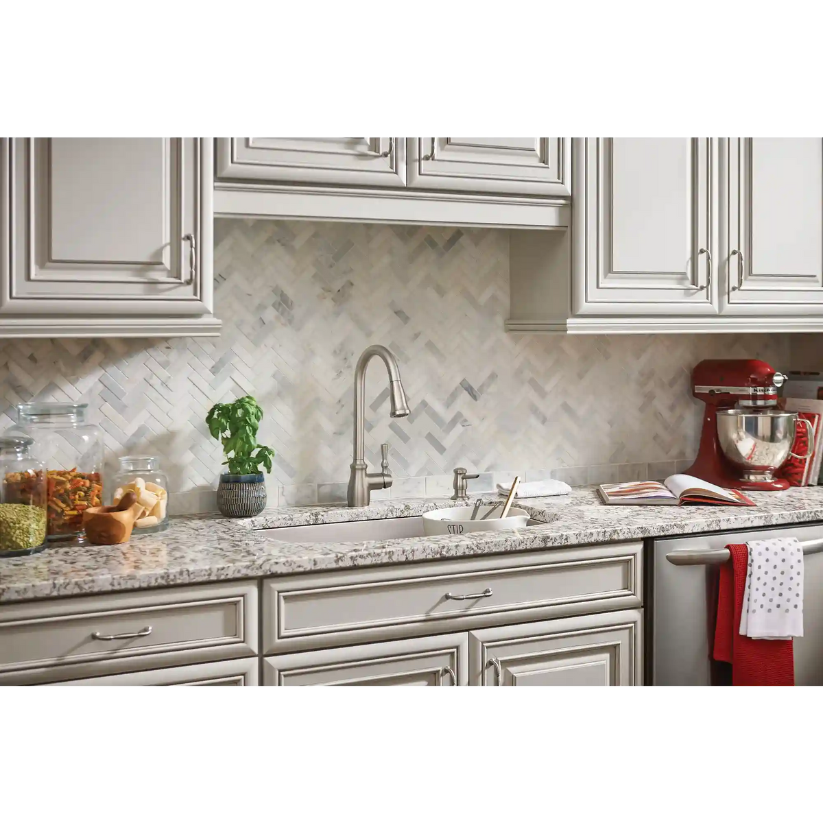 Fieldstone One-Handle High Arc Kitchen Faucet