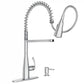 Essie One-Handle High Arc Pre-Rinse Spring Pulldown Kitchen Faucet
