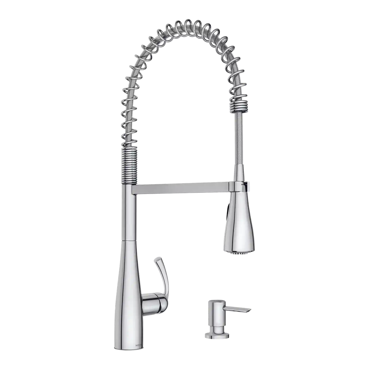 Essie One-Handle High Arc Pre-Rinse Spring Pulldown Kitchen Faucet
