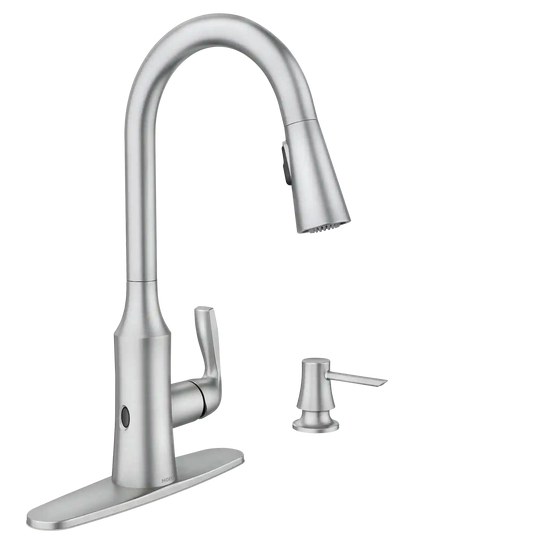 Cadia One-Handle High Arc Pulldown Kitchen Faucet