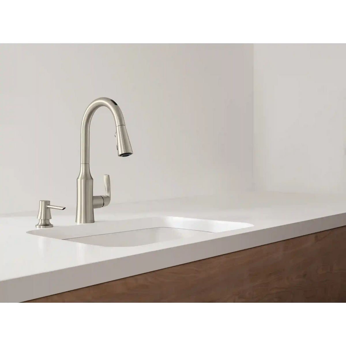 Cadia Smart Kitchen Faucet One-Handle High Arc Pulldown