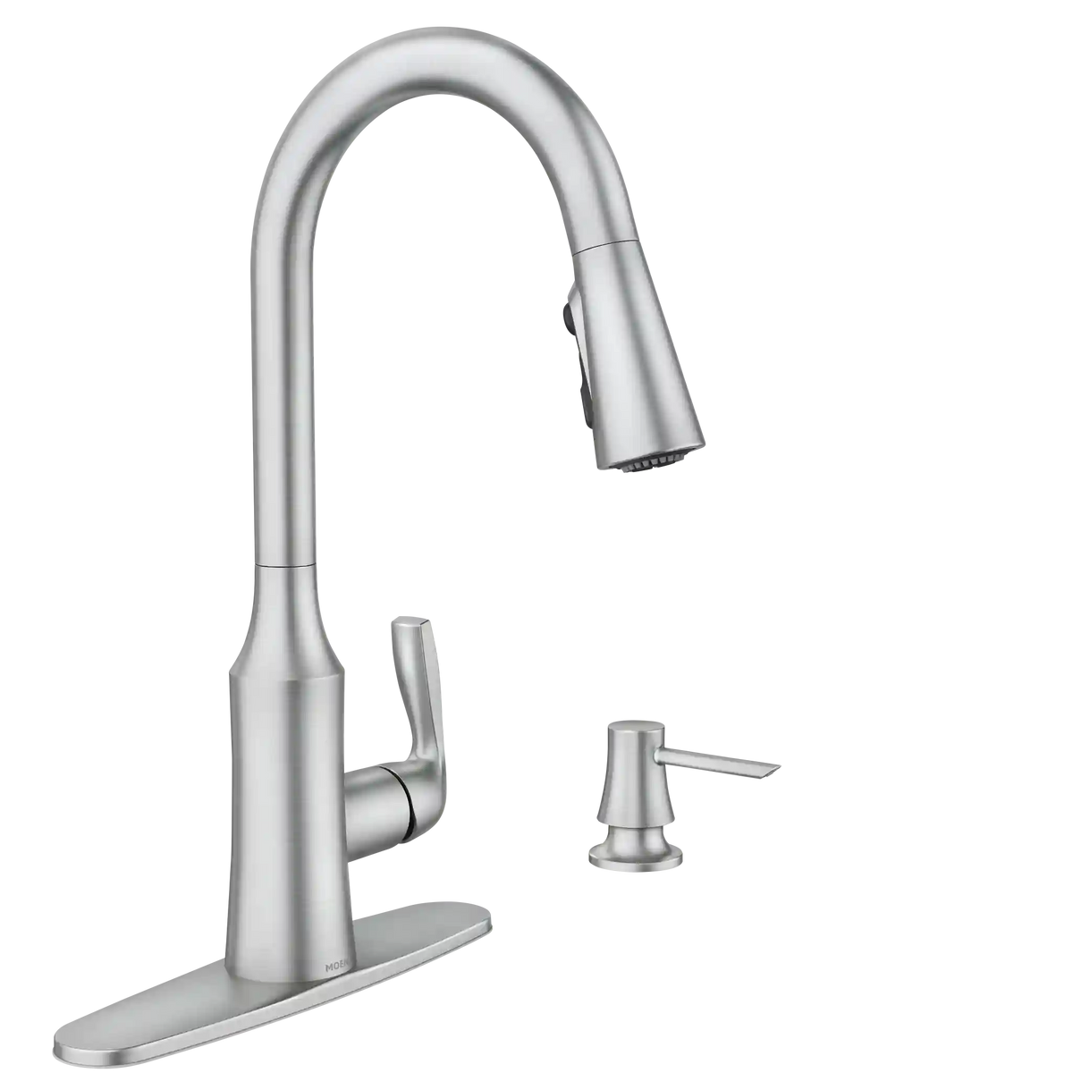 Cadia One-Handle High Arc Pulldown Kitchen Faucet