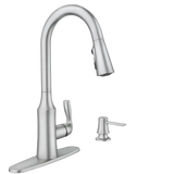 Cadia One-Handle High Arc Pulldown Kitchen Faucet