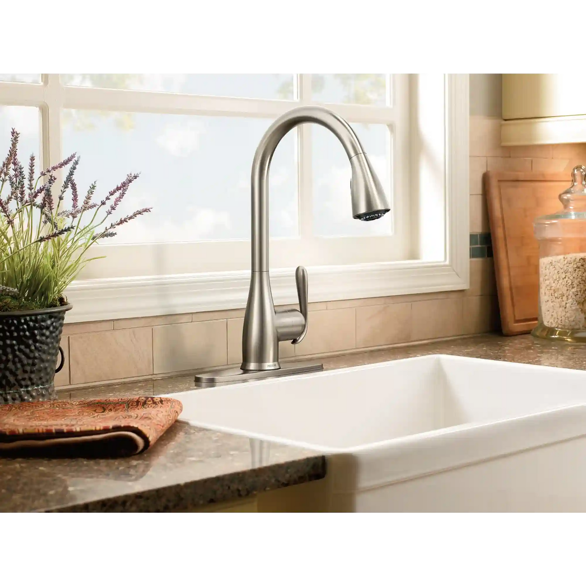 Haysfield One-Handle High Arc Kitchen Faucet