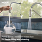 Nolia One-Handle High Arc Pre-Rinse Spring Pulldown Kitchen Faucet