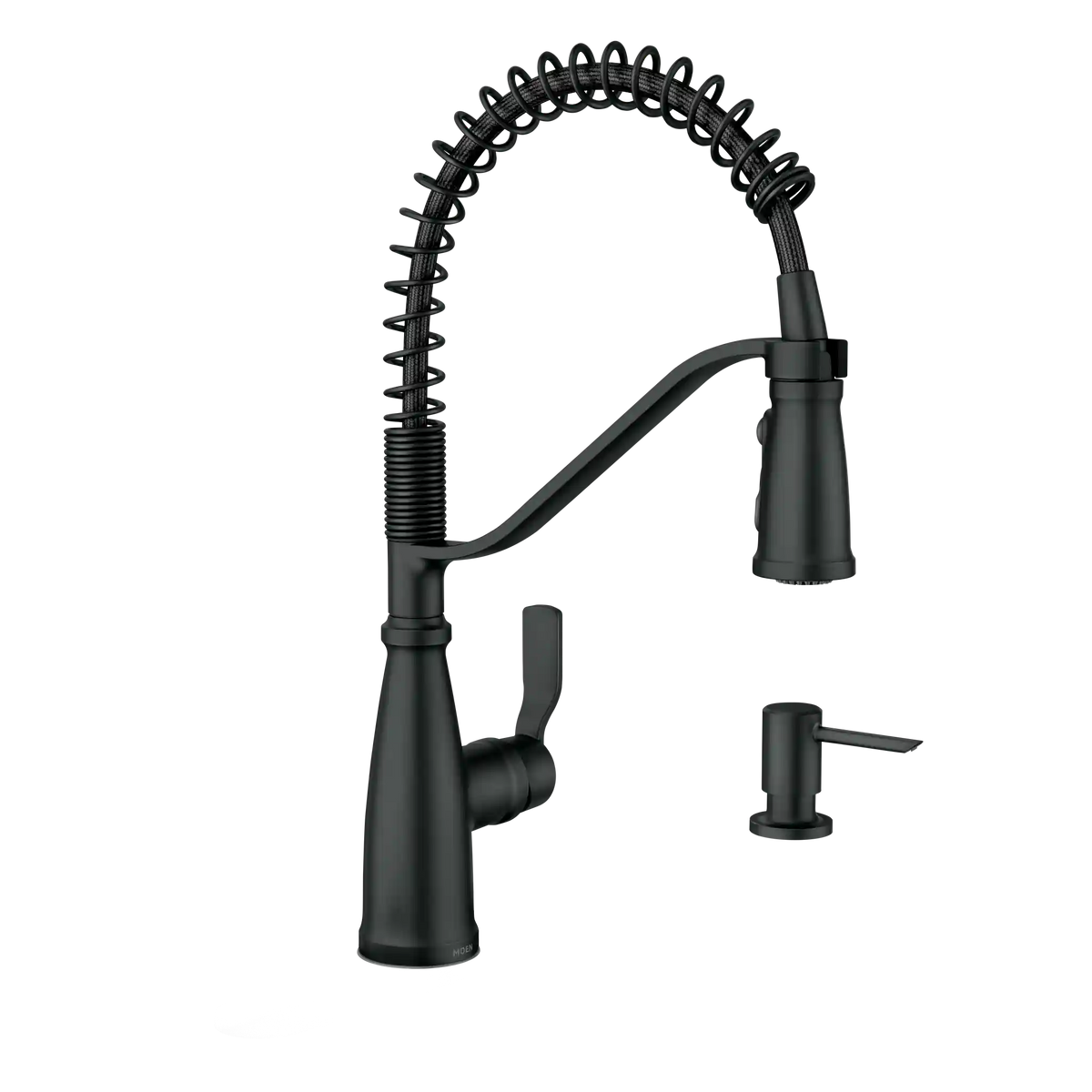 Nolia One-Handle High Arc Pre-Rinse Spring Pulldown Kitchen Faucet