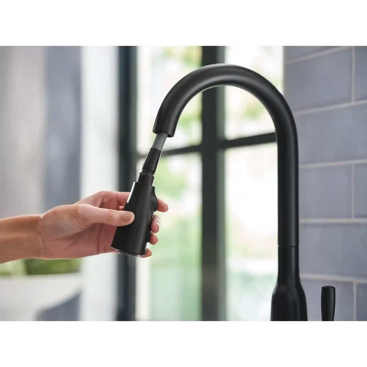 Orivesi One-Handle High Arc Pulldown Kitchen Faucet