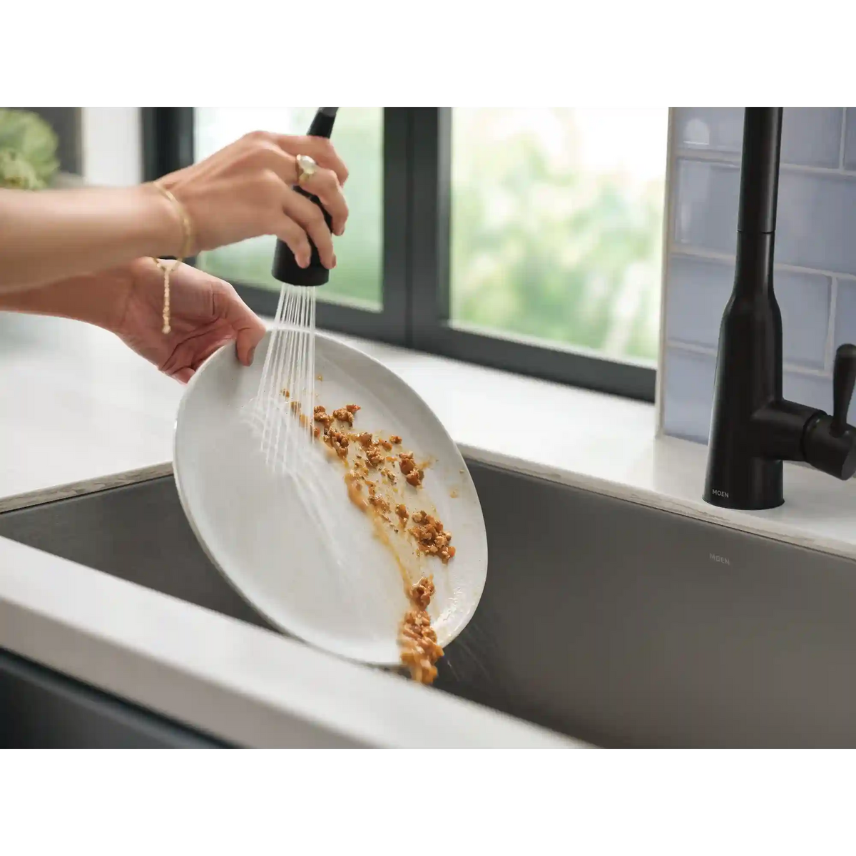 Orivesi One-Handle High Arc Pulldown Kitchen Faucet