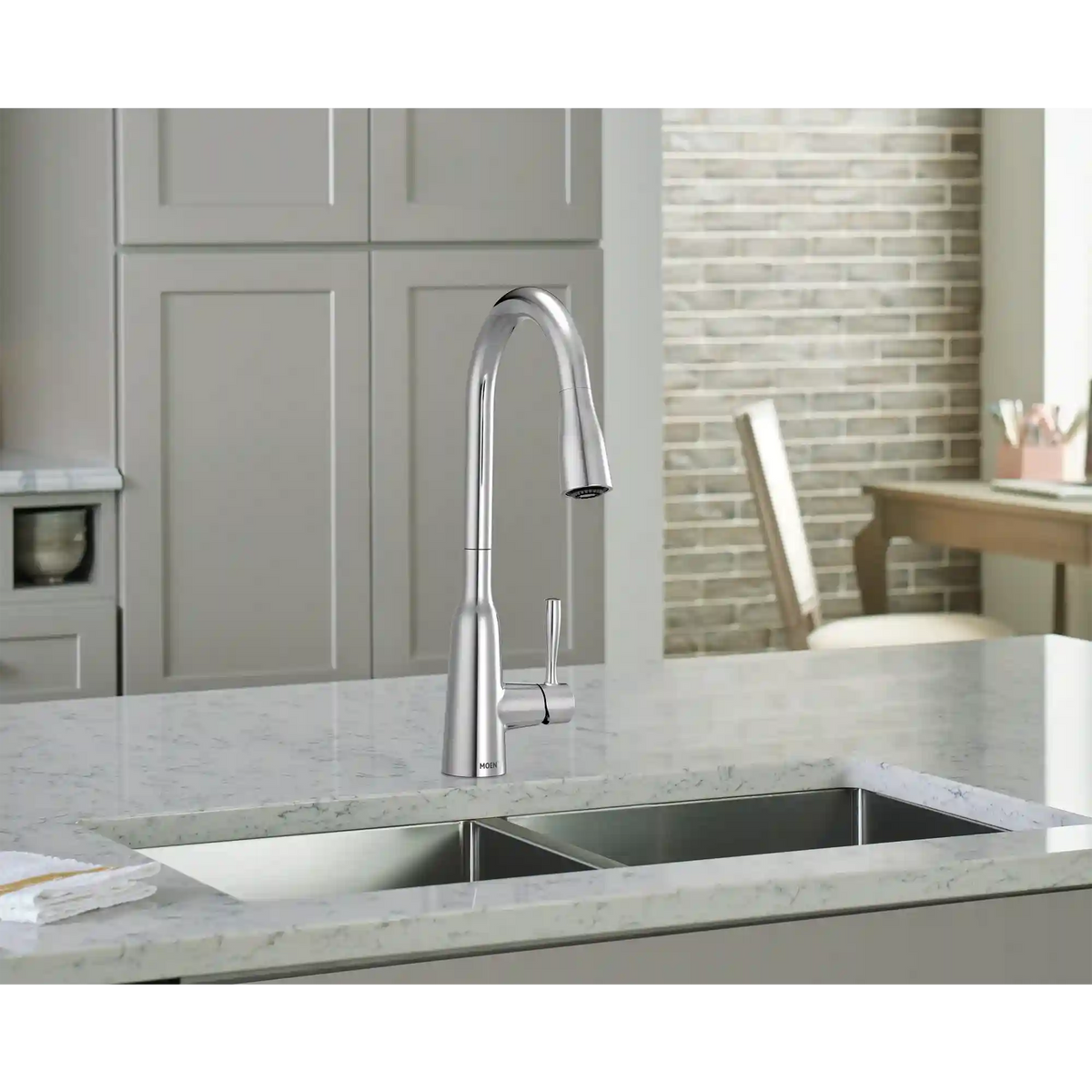 Orivesi One-Handle High Arc Pulldown Kitchen Faucet